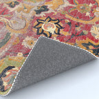 Esfahan Central Persian 17th Century Fragment Print Rug Gallery Image 4
