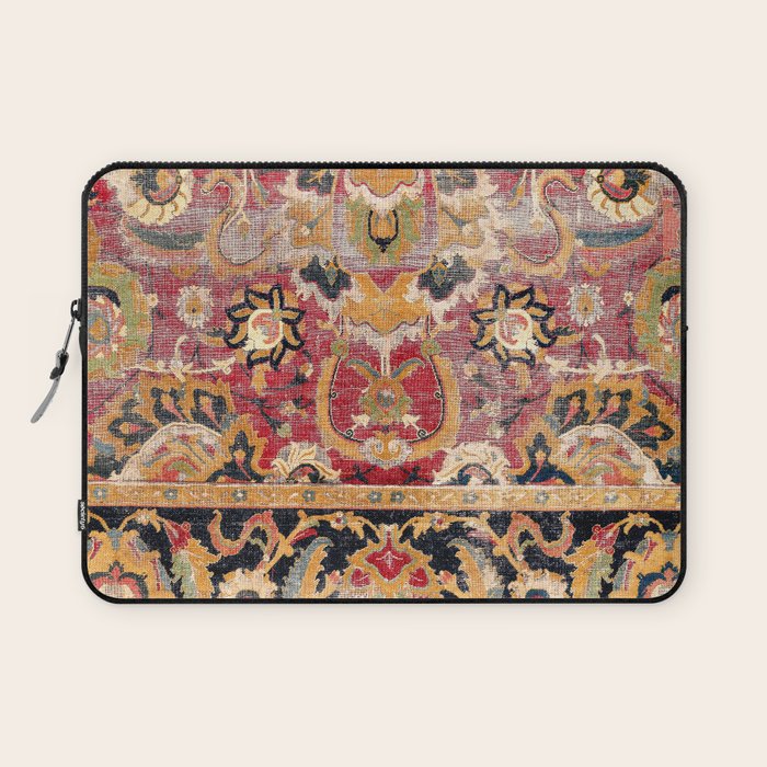 Esfahan Central Persian 17th Century Fragment Print Laptop Sleeve Gallery Image 1