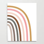Whimsical Rainbow in Earthy Colors Notebook Gallery Image 4