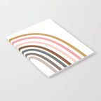 Whimsical Rainbow in Earthy Colors Notebook Gallery Image 2