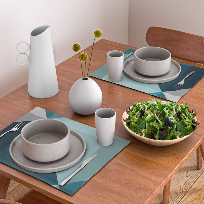 Geometric 1701 Placemat Gallery Image 2