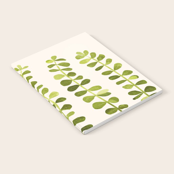 Eucalyptus Sprouts - Cute Plant Illustration Notebook Gallery Image 2