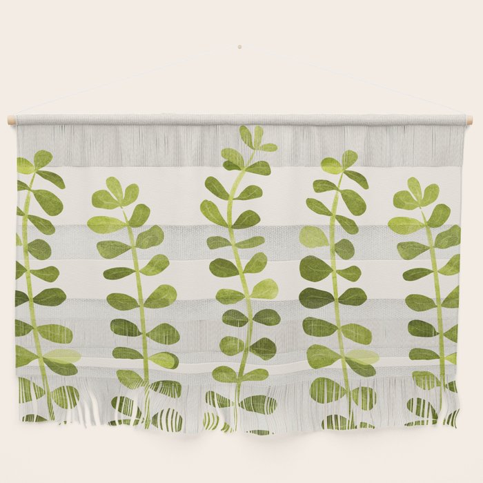 Eucalyptus Sprouts - Cute Plant Illustration Wall Hanging Gallery Image 1