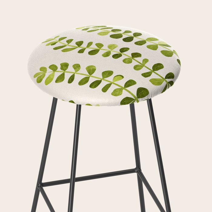Eucalyptus Sprouts - Cute Plant Illustration Stool Gallery Image 2
