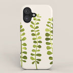 Eucalyptus Sprouts - Cute Plant Illustration iPhone Case Gallery Image 1