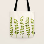Eucalyptus Sprouts - Cute Plant Illustration Tote Bag Gallery Image 1
