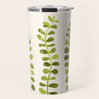 Eucalyptus Sprouts - Cute Plant Illustration Travel Mug Gallery Image 1
