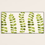 Eucalyptus Sprouts - Cute Plant Illustration Desk Mat Gallery Image 3