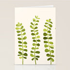 Eucalyptus Sprouts - Cute Plant Illustration Stationery Card Gallery Image 2