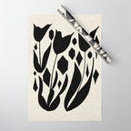 Diamond Tulips Wrapping Paper Gallery Image 1