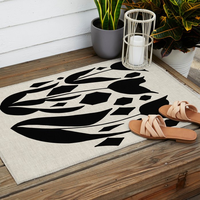 Diamond Tulips Outdoor Rug Gallery Image 2