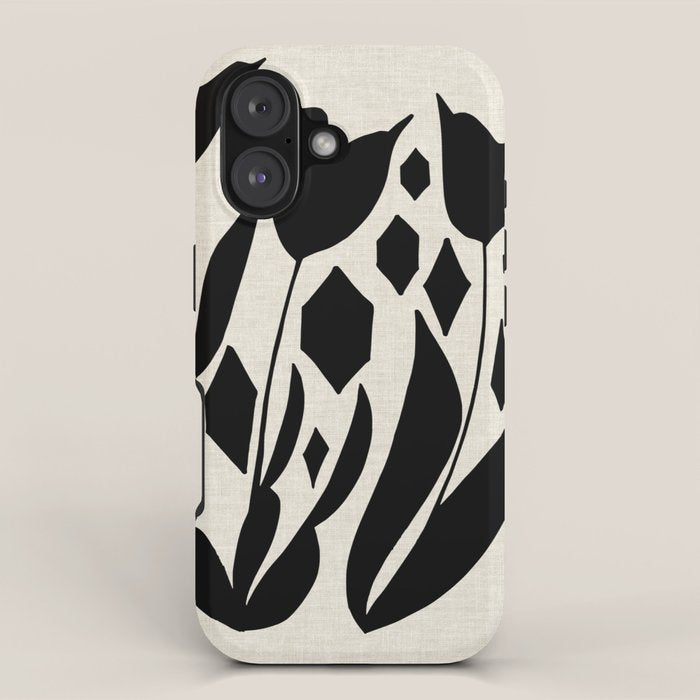 Diamond Tulips iPhone Case Gallery Image 1