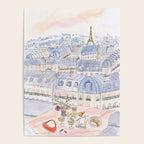 Parisian Rooftop Poster Gallery Image 4