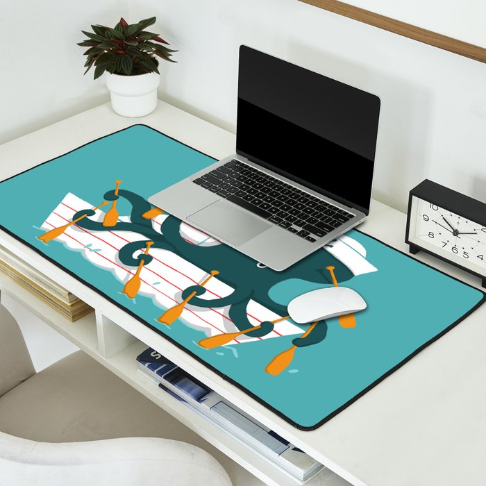 Sailor Octopus Desk Mat Gallery Image 2