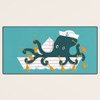 Sailor Octopus Desk Mat Gallery Image 3