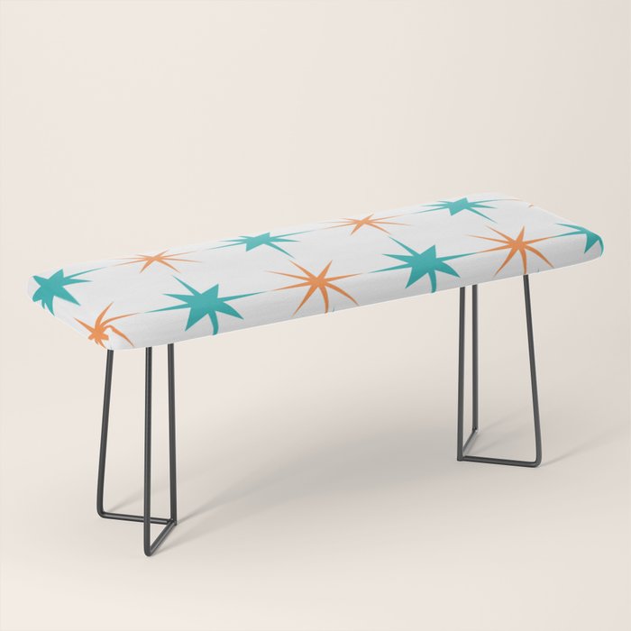 Mid-Century Modern Art Starburst 1.0 Bench Gallery Image 1