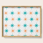 Mid-Century Modern Art Starburst 1.0 Serving Tray Gallery Image 1