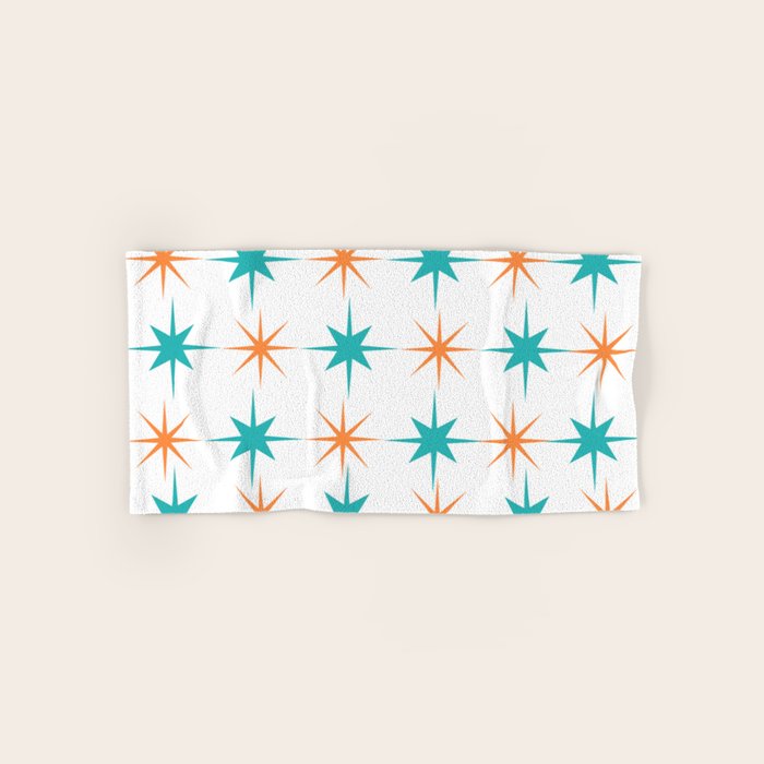 Mid-Century Modern Art Starburst 1.0 Bath Towel Gallery Image 1