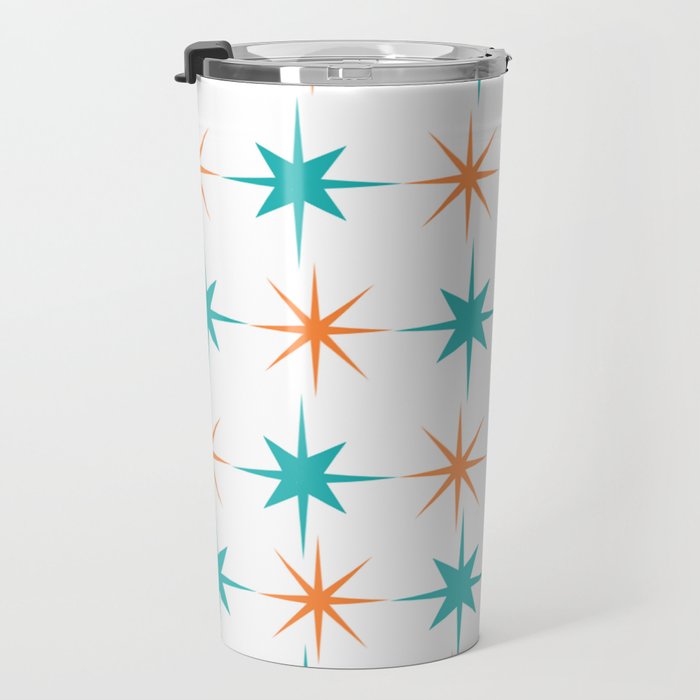 Mid-Century Modern Art Starburst 1.0 Travel Mug Gallery Image 3