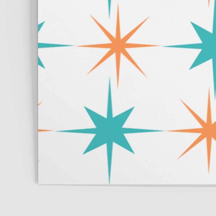 Mid-Century Modern Art Starburst 1.0 Poster Gallery Image 3