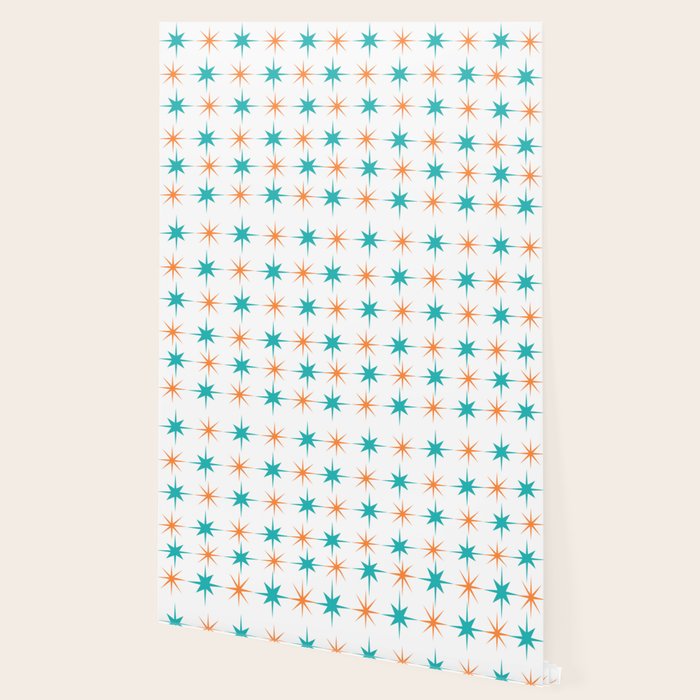 Mid-Century Modern Art Starburst 1.0 Wallpaper Gallery Image 2