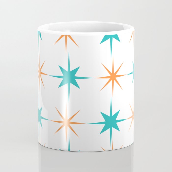 Mid-Century Modern Art Starburst 1.0 Coffee Mug Gallery Image 4