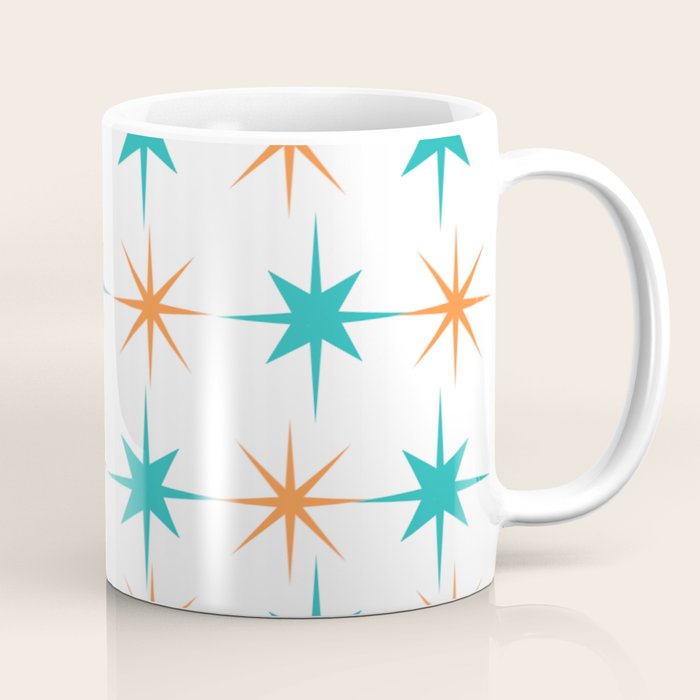 Mid-Century Modern Art Starburst 1.0 Coffee Mug Gallery Image 1