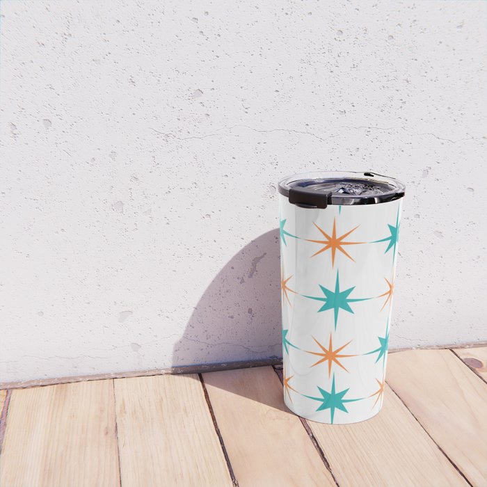 Mid-Century Modern Art Starburst 1.0 Travel Mug Gallery Image 4
