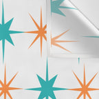 Mid-Century Modern Art Starburst 1.0 Wall Tapestry Gallery Image 3