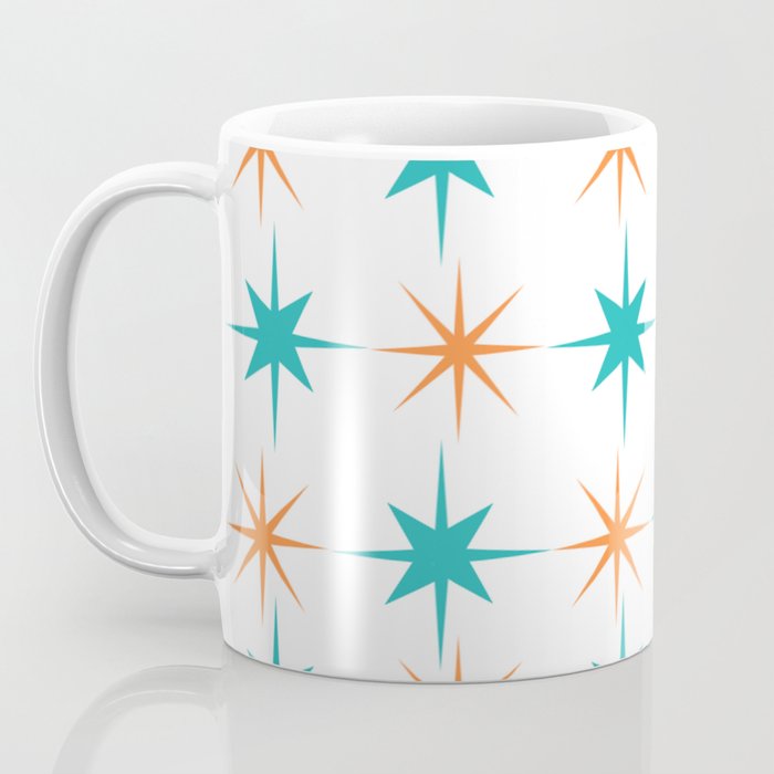 Mid-Century Modern Art Starburst 1.0 Coffee Mug Gallery Image 3
