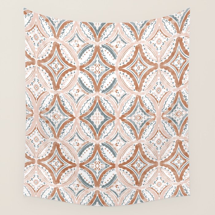 Rustic Medallion Charm Wall Tapestry Gallery Image 4