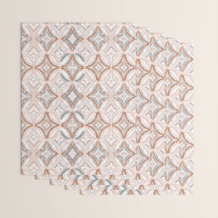 Rustic Medallion Charm Wrapping Paper Gallery Image 3