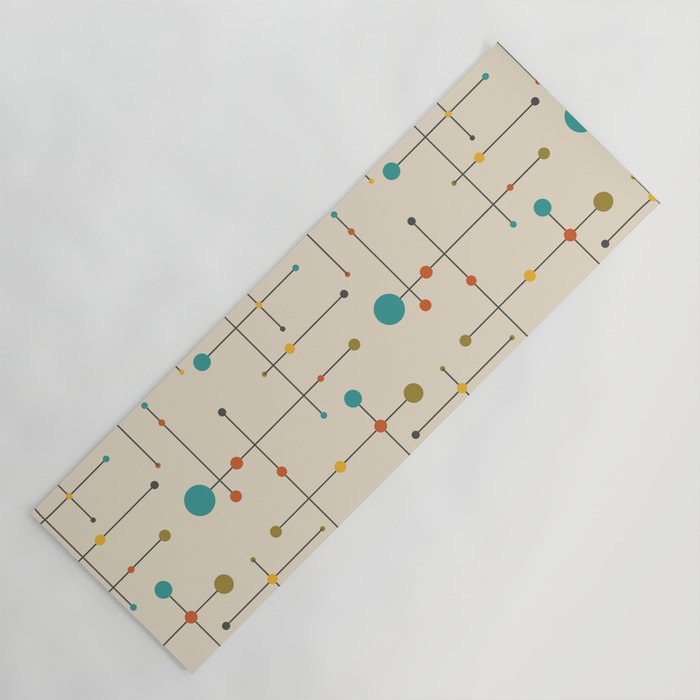 Amazing Mid Century Decoration Yoga Mat Gallery Image 1