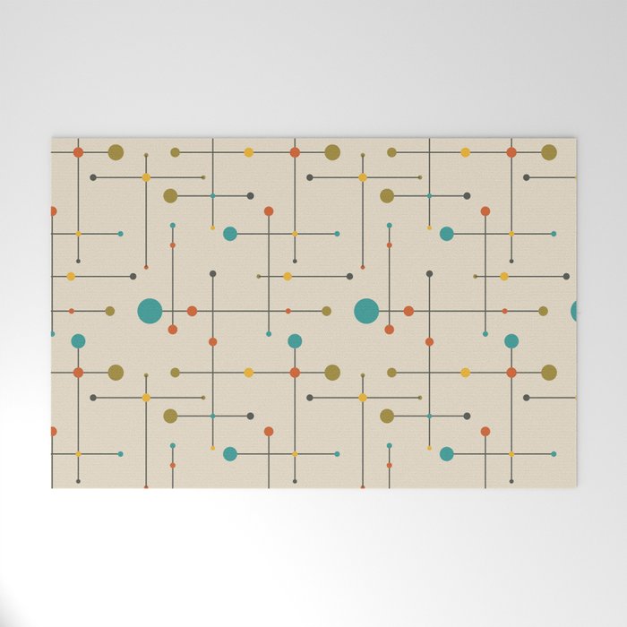 Amazing Mid Century Decoration Welcome Mat