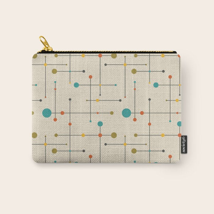 Amazing Mid Century Decoration Carry All Pouch Gallery Image 1