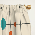 Amazing Mid Century Decoration Window Curtain Gallery Image 2