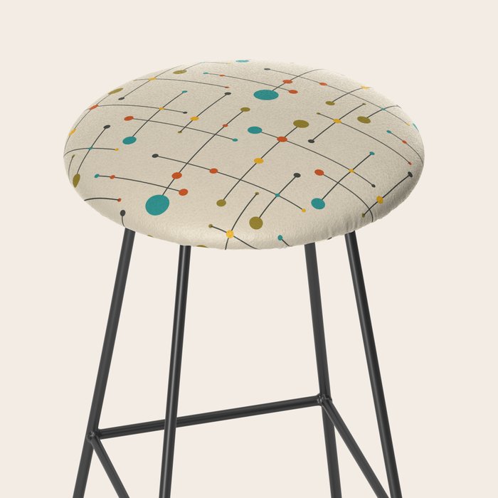 Amazing Mid Century Decoration Stool Gallery Image 2