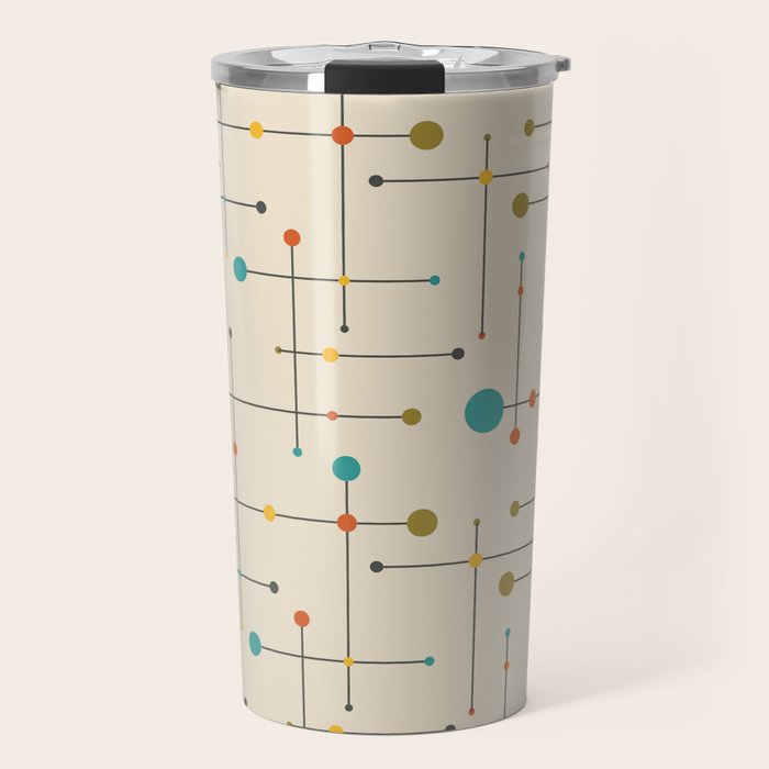 Amazing Mid Century Decoration Travel Mug Gallery Image 1