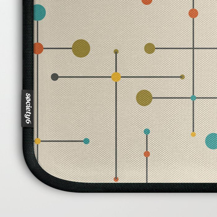 Amazing Mid Century Decoration Laptop Sleeve Gallery Image 3