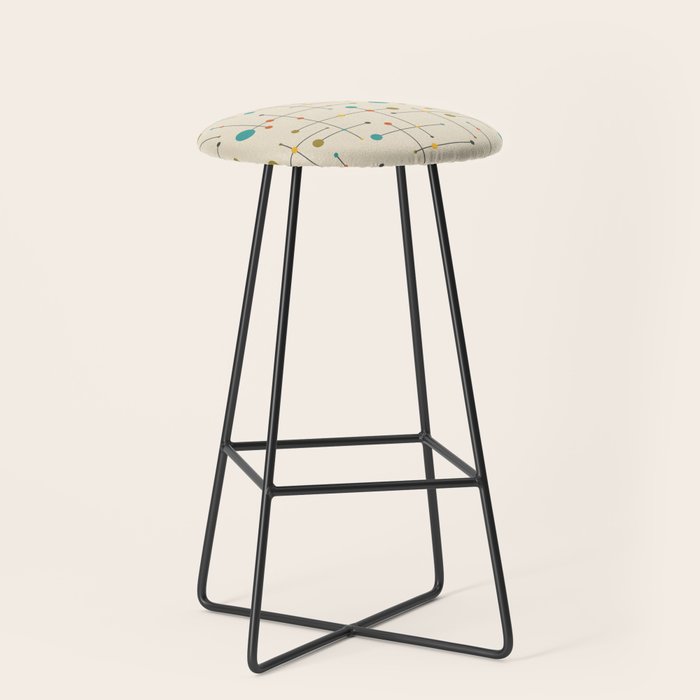 Amazing Mid Century Decoration Stool Gallery Image 1