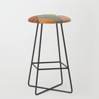 modern triangle mosaic - multi Stool Gallery Image 1