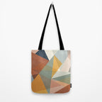 modern triangle mosaic - multi Tote Bag Gallery Image 2