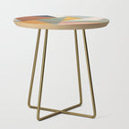 modern triangle mosaic - multi Side Table Gallery Image 1