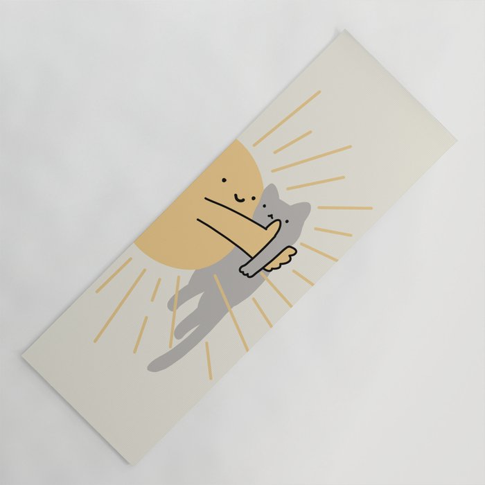 Have a Meowvelous Day Yoga Mat Gallery Image 1