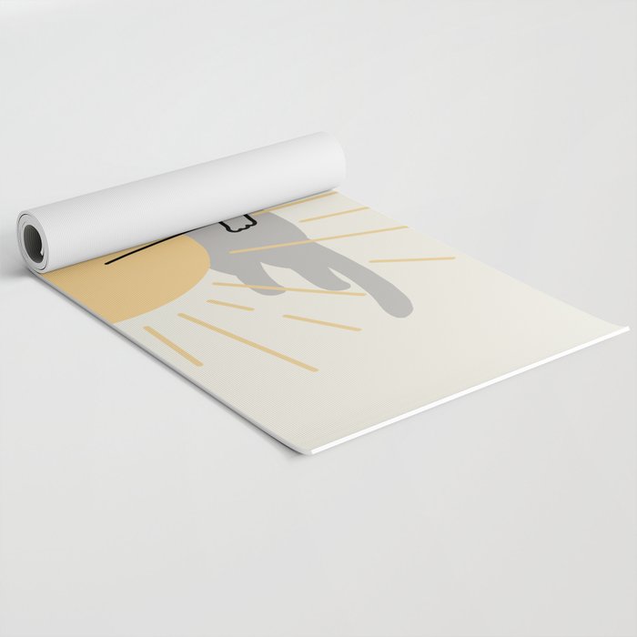 Have a Meowvelous Day Yoga Mat Gallery Image 2