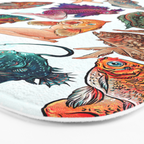 Reverse Mermaids Bath Mat Gallery Image 3