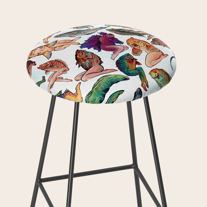 Reverse Mermaids Stool Gallery Image 2
