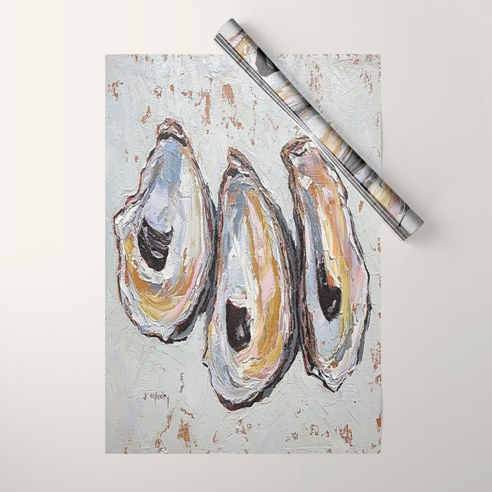 Oyster shells Wrapping Paper Gallery Image 1