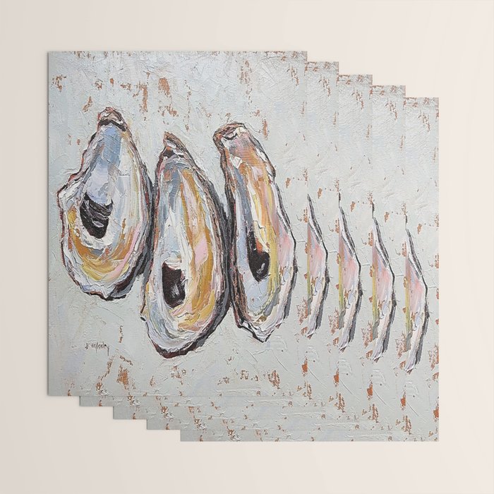 Oyster shells Wrapping Paper Gallery Image 3