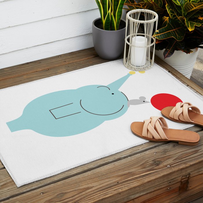 Big and Small Outdoor Rug Gallery Image 2